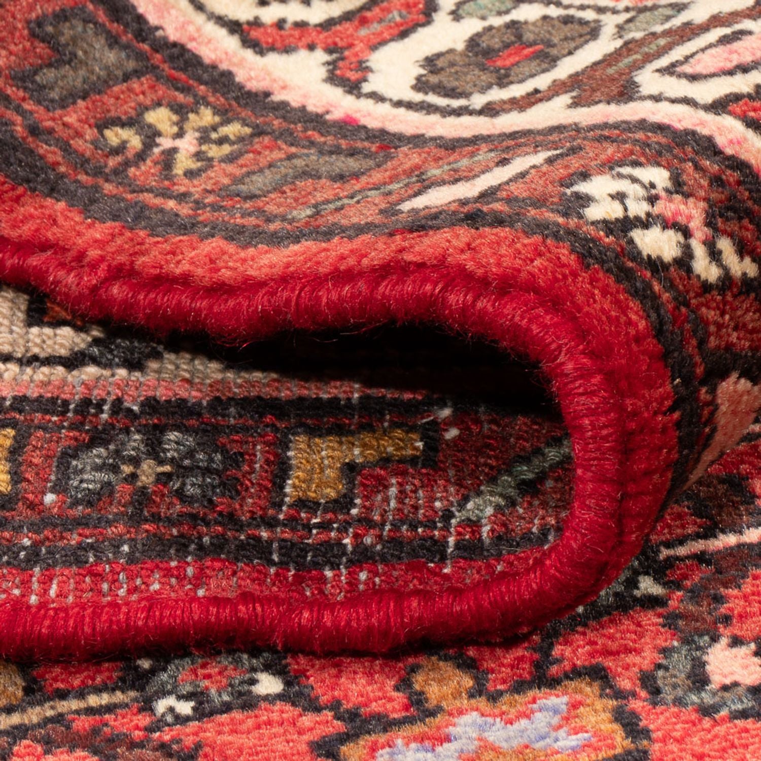 Alfombra persa - Nómada - 195 x 147 cm - rojo