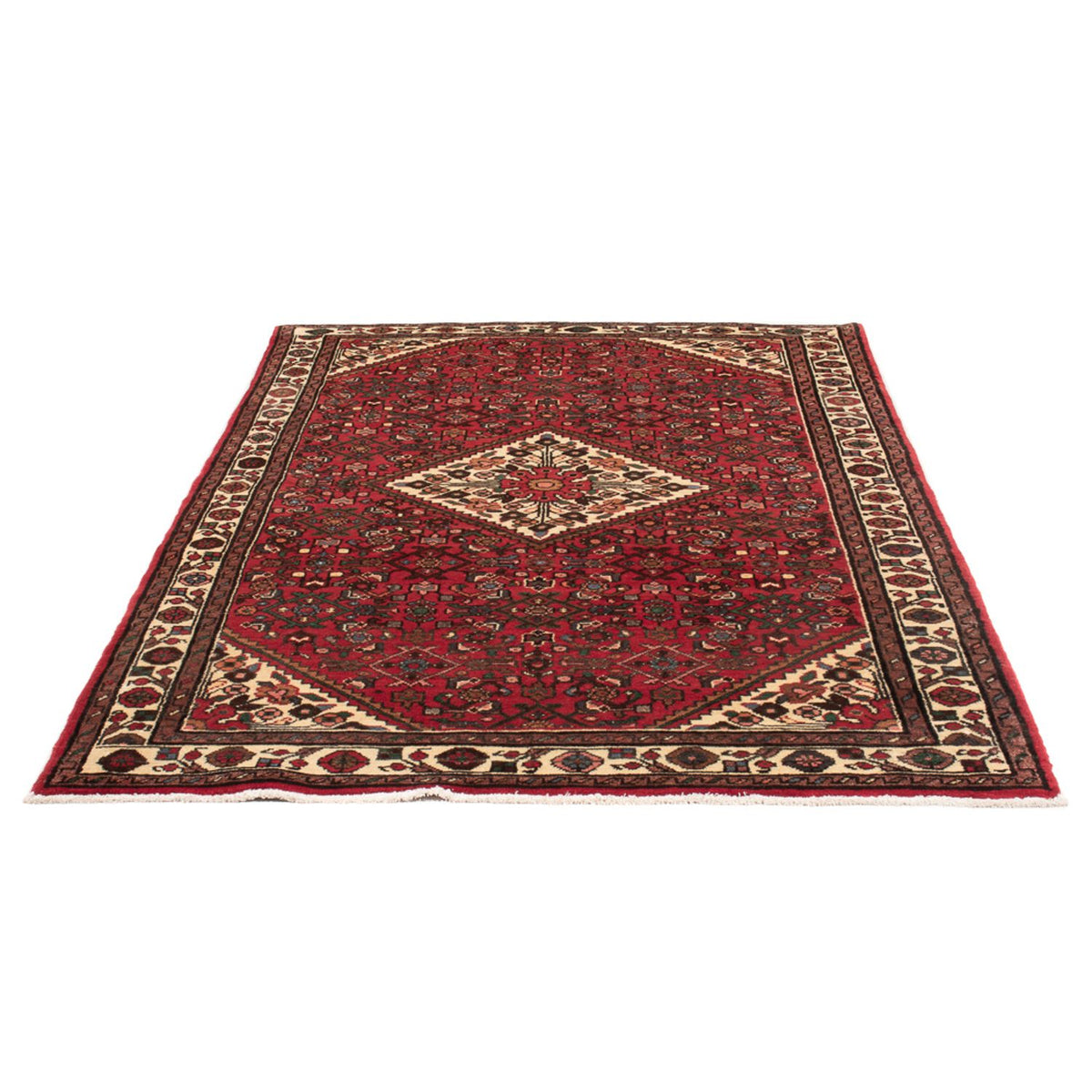 Alfombra persa - Nómada - 194 x 136 cm - rojo