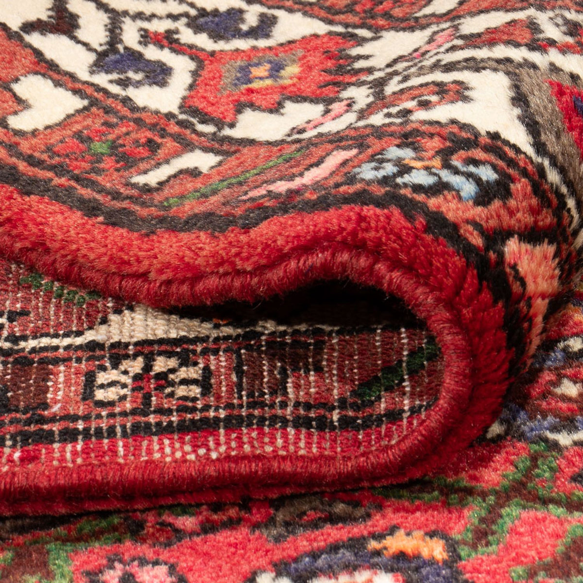 Alfombra persa - Nómada - 228 x 140 cm - rojo