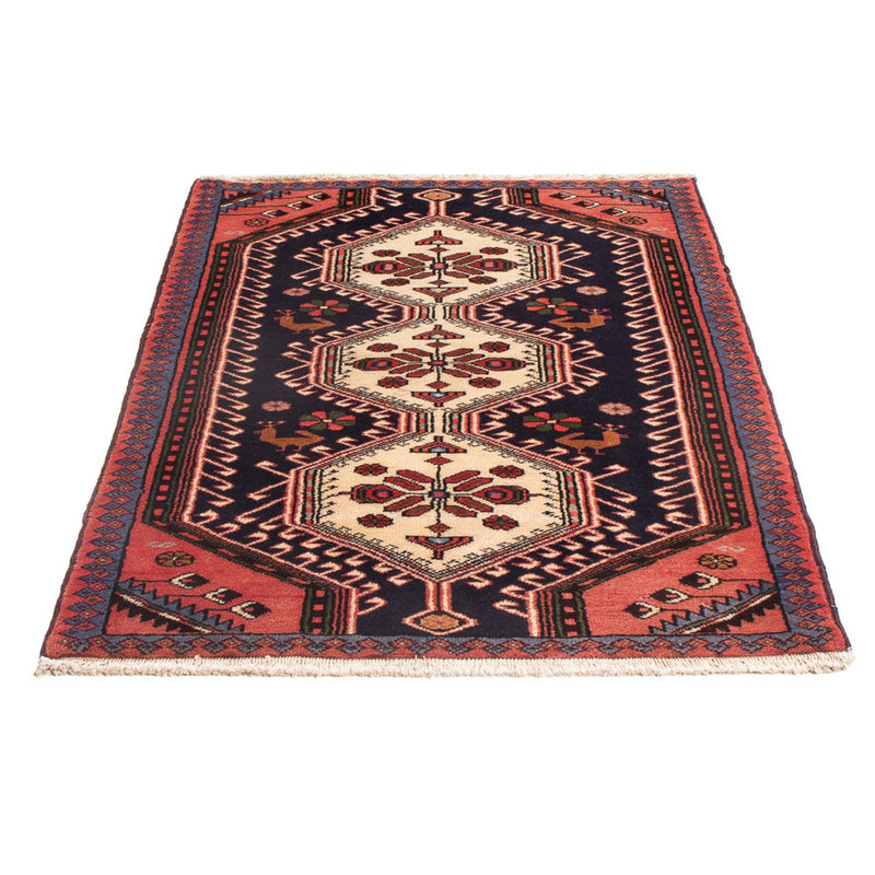 Alfombra persa - Nómada - 120 x 80 cm - azul oscuro