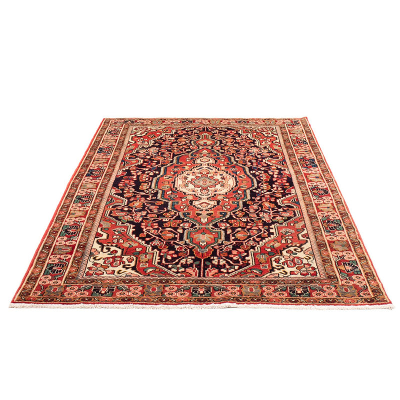 Alfombra persa - Nómada - 210 x 132 cm - azul oscuro