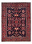 Alfombra persa - Nómada - 200 x 138 cm - azul oscuro