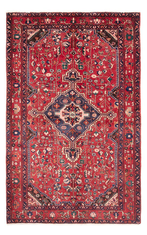 Alfombra persa - Nómada - 237 x 152 cm - rojo claro