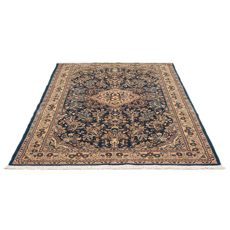 Alfombra persa - Nómada - 195 x 127 cm - azul oscuro