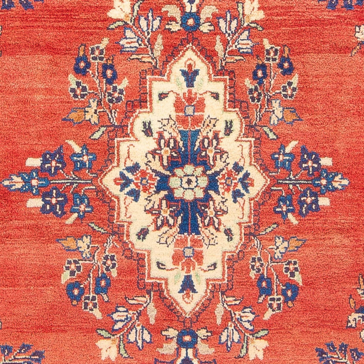 Alfombra persa - Nómada - 250 x 144 cm - naranja