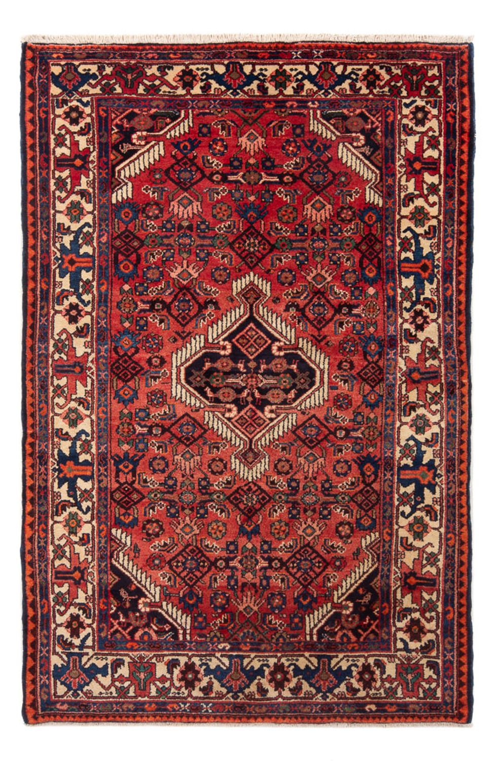 Alfombra persa - Nómada - 212 x 133 cm - rojo