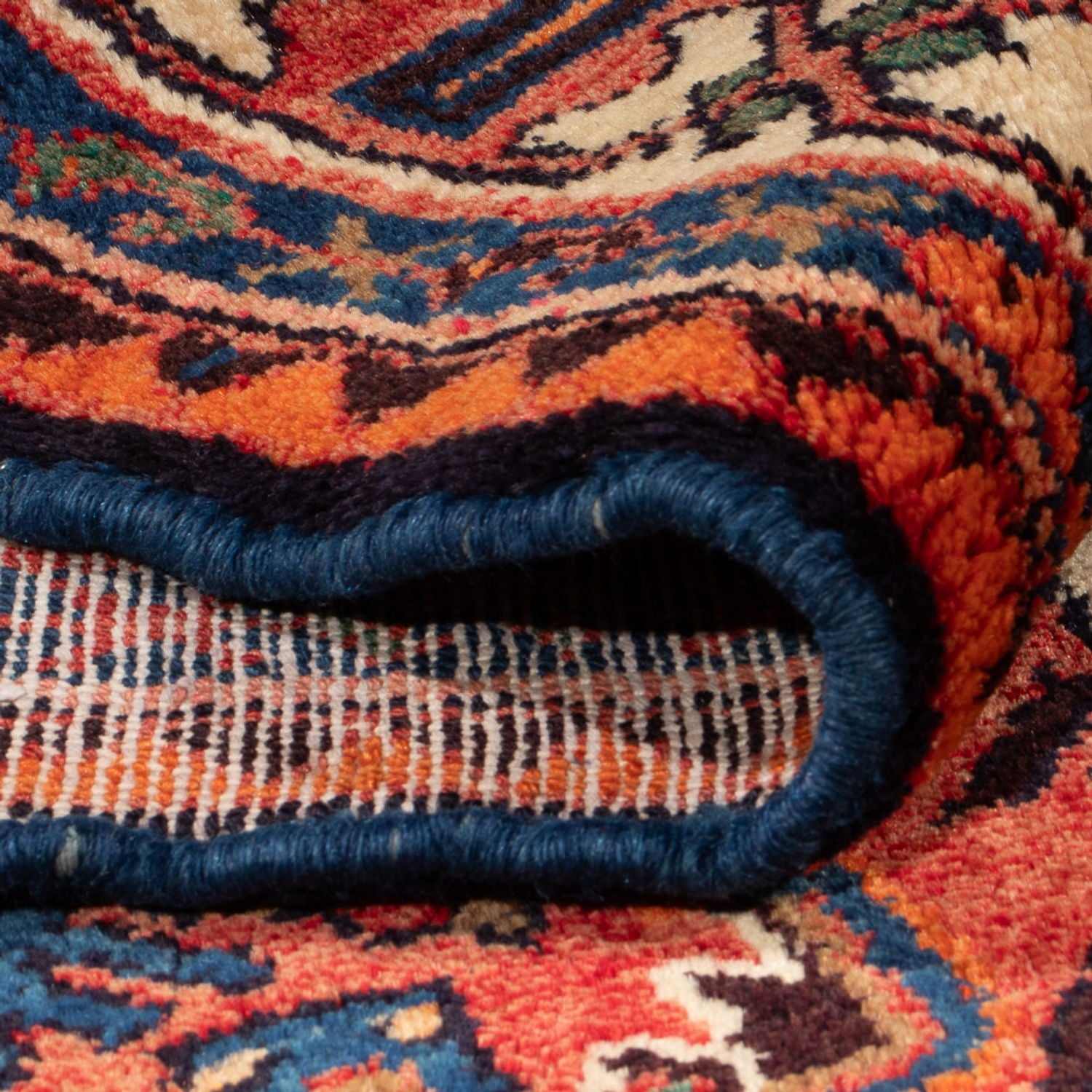 Alfombra persa - Nómada - 212 x 133 cm - rojo