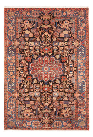Alfombra persa - Nómada - 237 x 154 cm - rojo claro