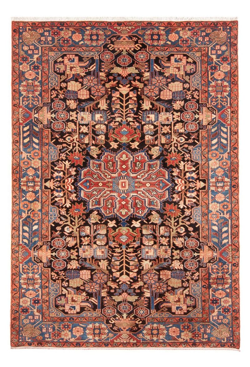 Alfombra persa - Nómada - 237 x 154 cm - rojo claro