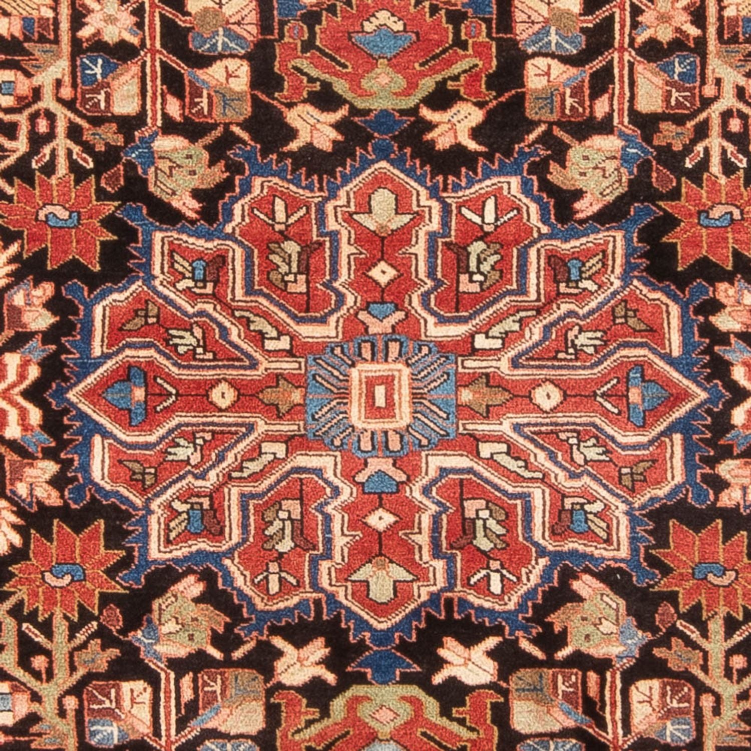 Alfombra persa - Nómada - 237 x 154 cm - rojo claro