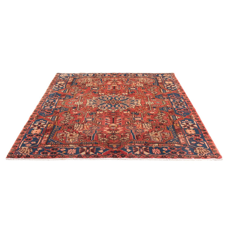 Alfombra persa - Nómada - 220 x 157 cm - rojo claro