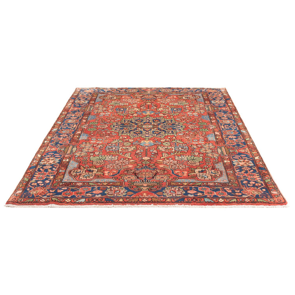 Alfombra persa - Nómada - 220 x 150 cm - rojo claro