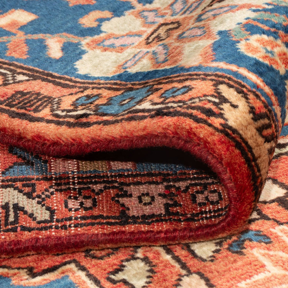 Alfombra persa - Nómada - 240 x 150 cm - rojo claro