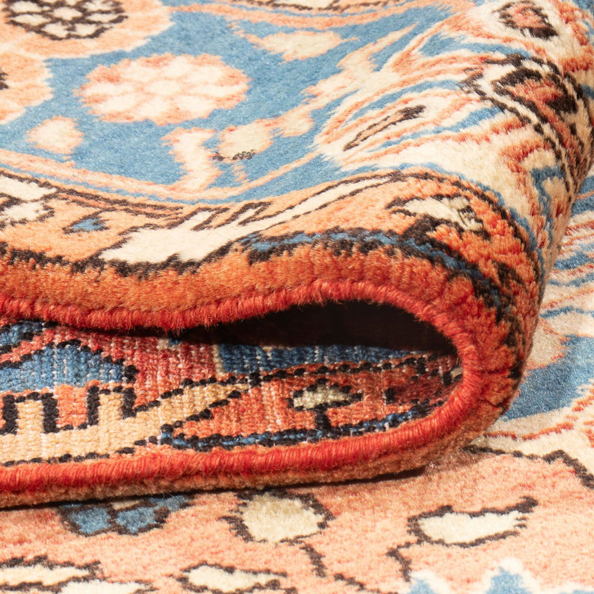 Alfombra persa - Nómada - 237 x 153 cm - naranja