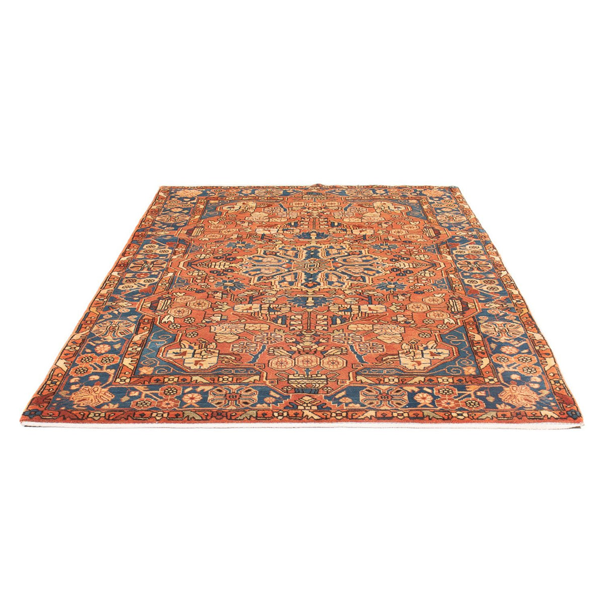 Alfombra persa - Nómada - 237 x 153 cm - naranja