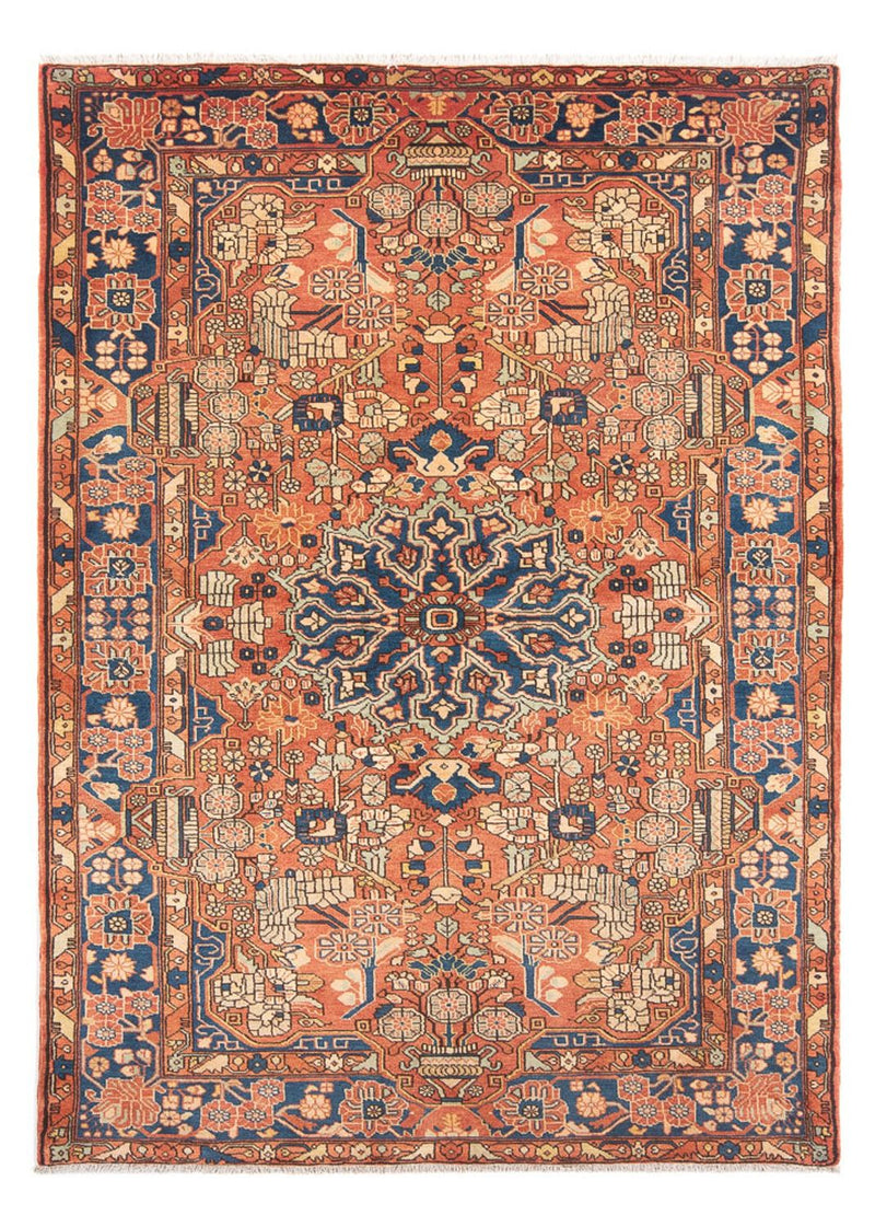 Alfombra persa - Nómada - 246 x 160 cm - naranja