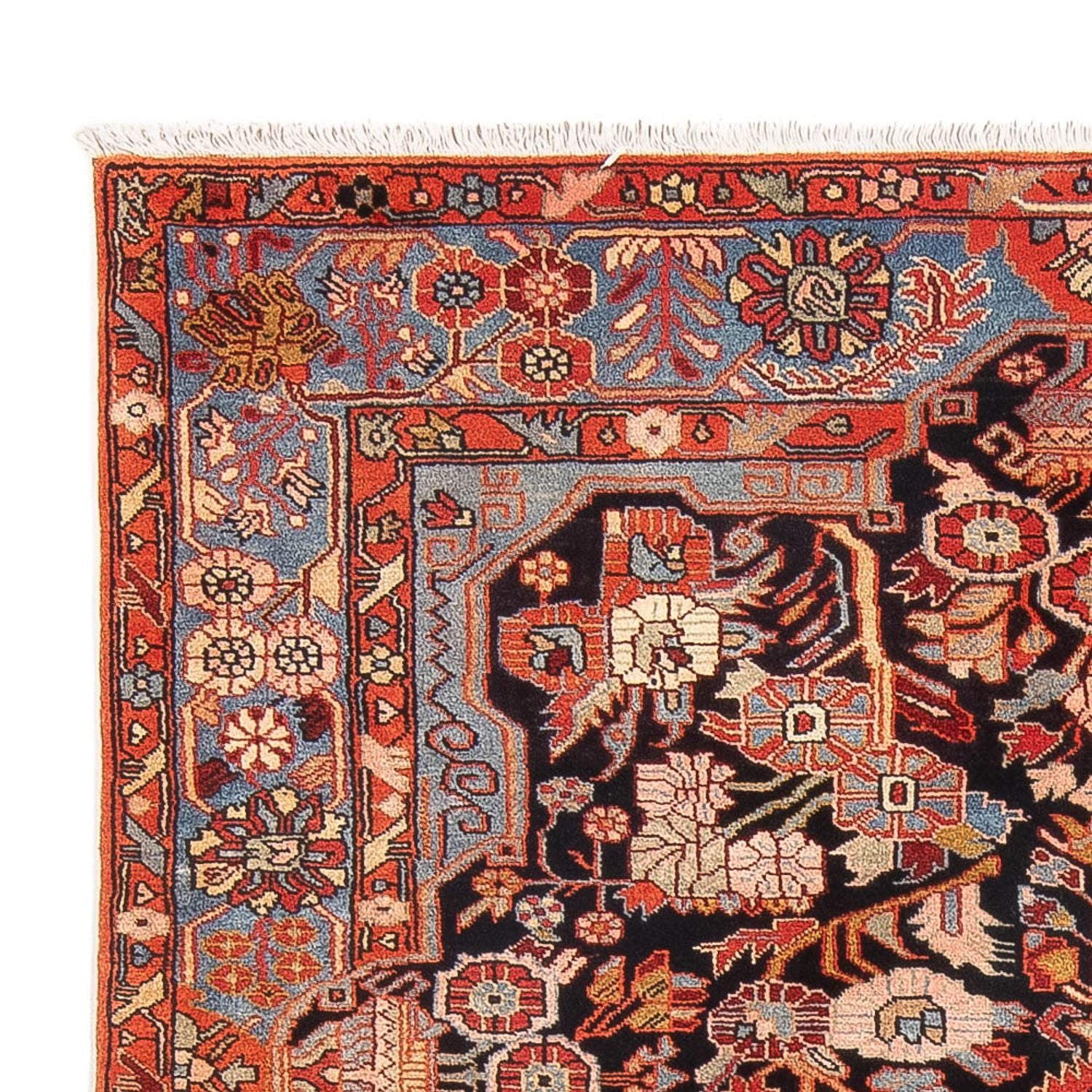 Alfombra persa - Nómada - 220 x 160 cm - rojo claro