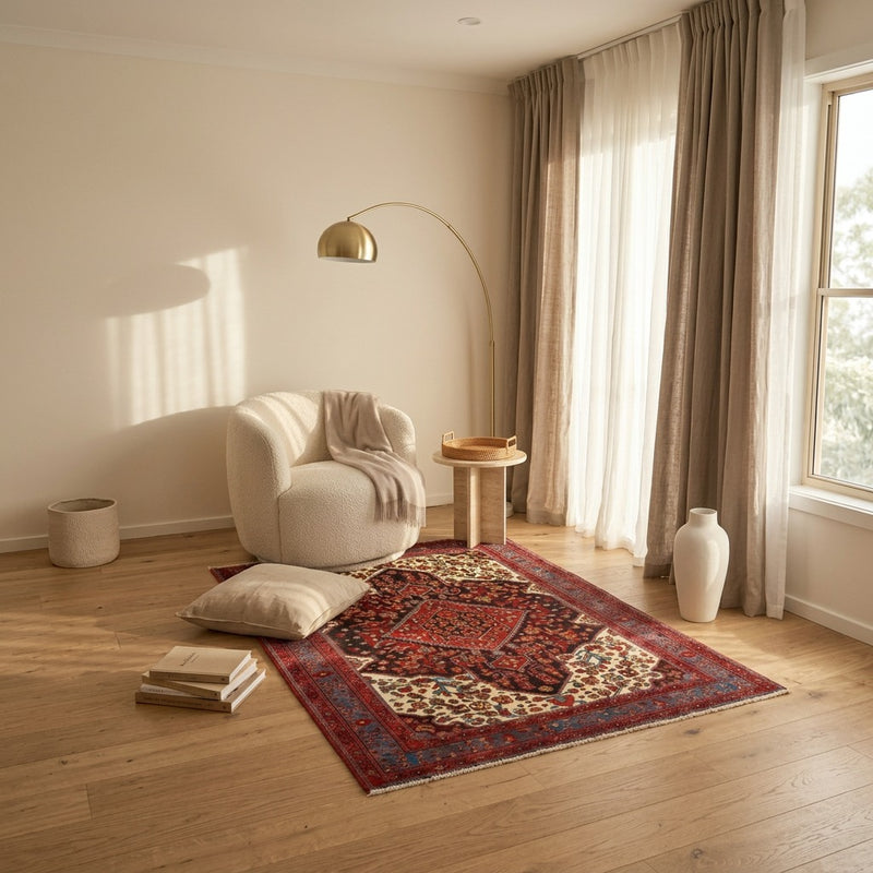 Nahavand Alfombra 230x155cm - Alfombra persa