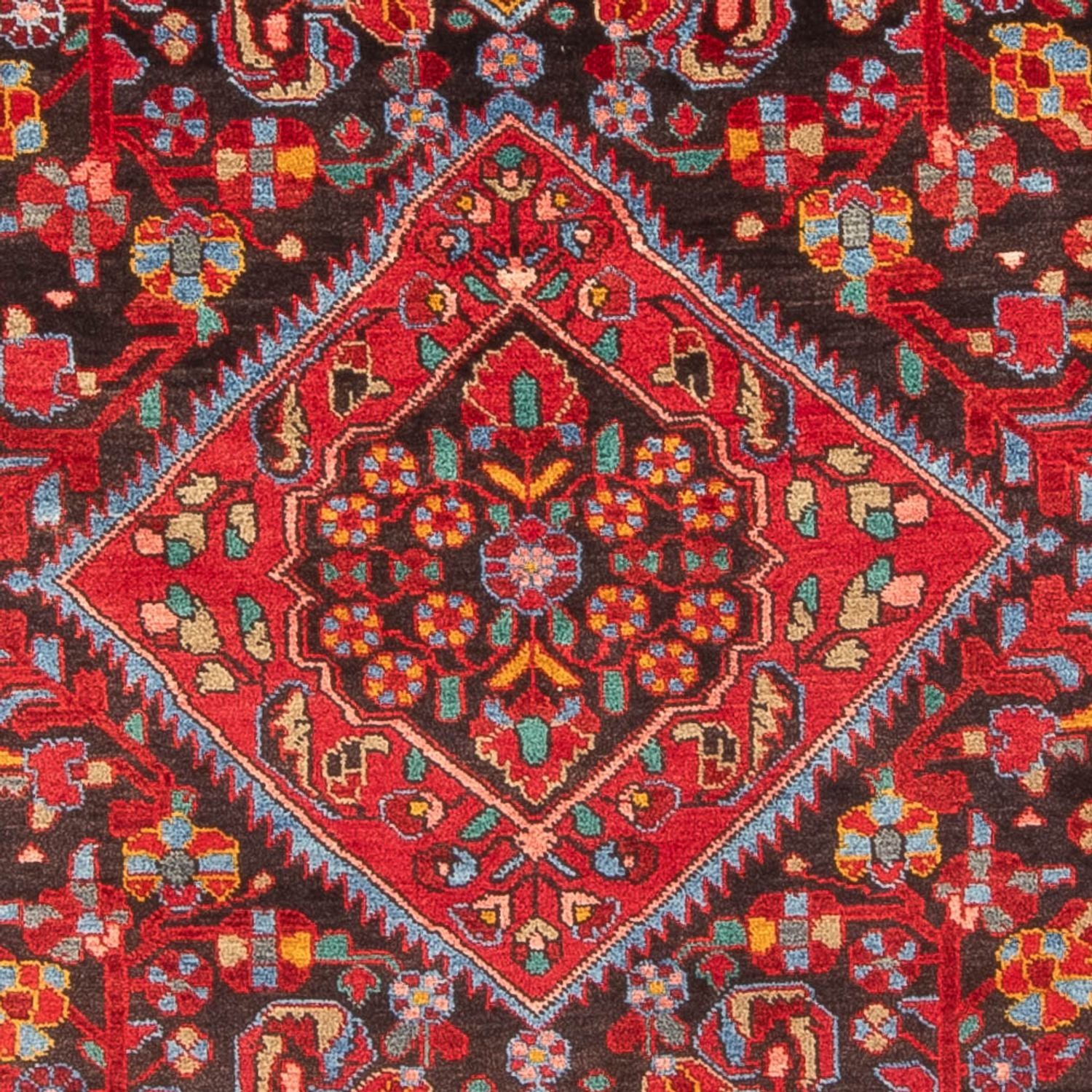 Alfombra persa - Nómada - 230 x 155 cm - rojo