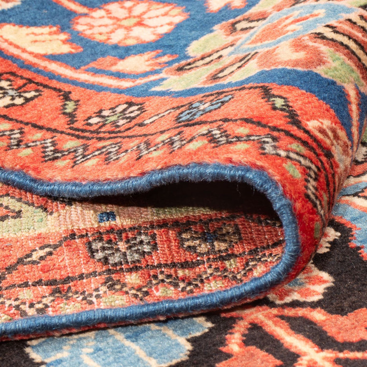 Alfombra persa - Nómada - 240 x 156 cm - rojo claro