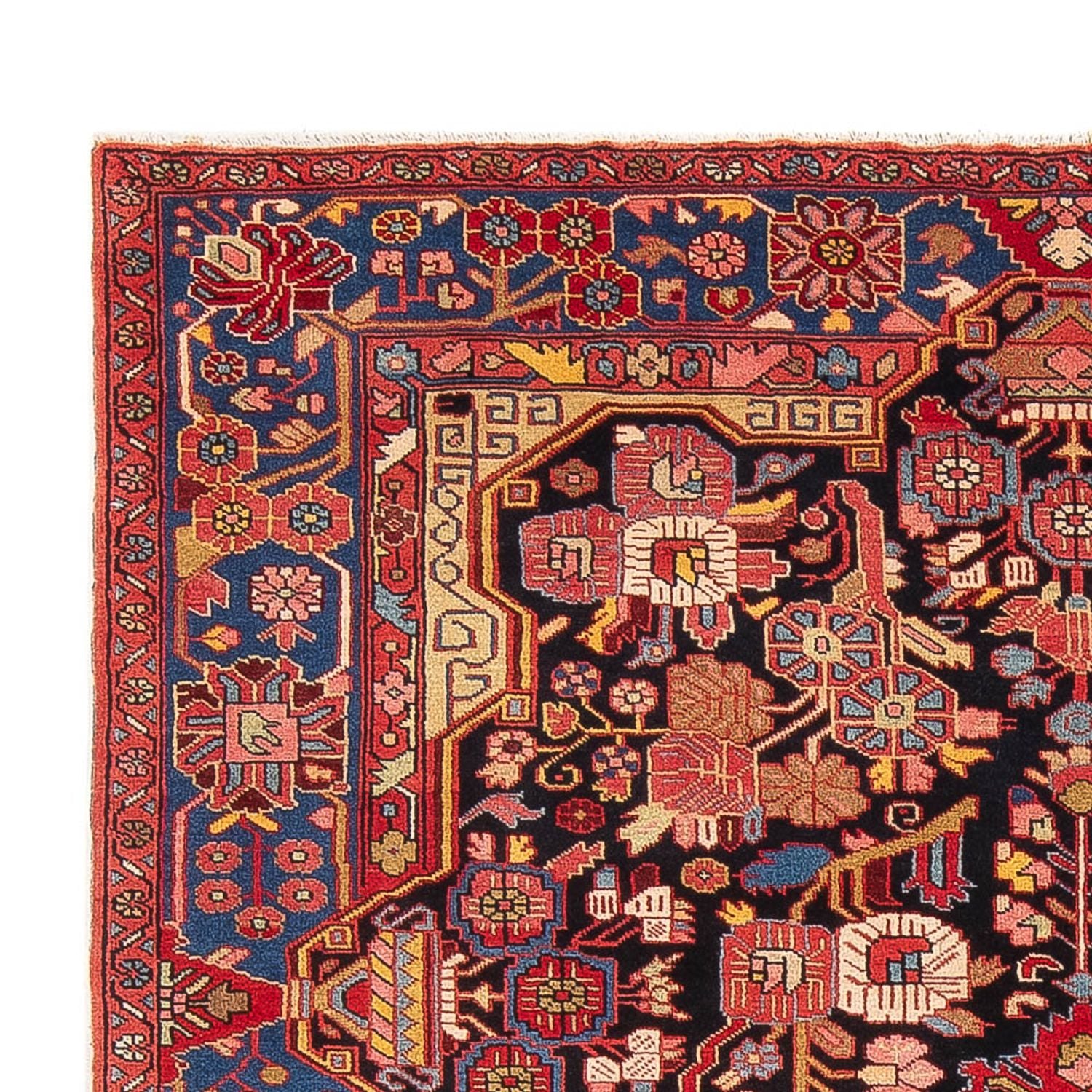 Alfombra persa - Nómada - 230 x 160 cm - rojo claro