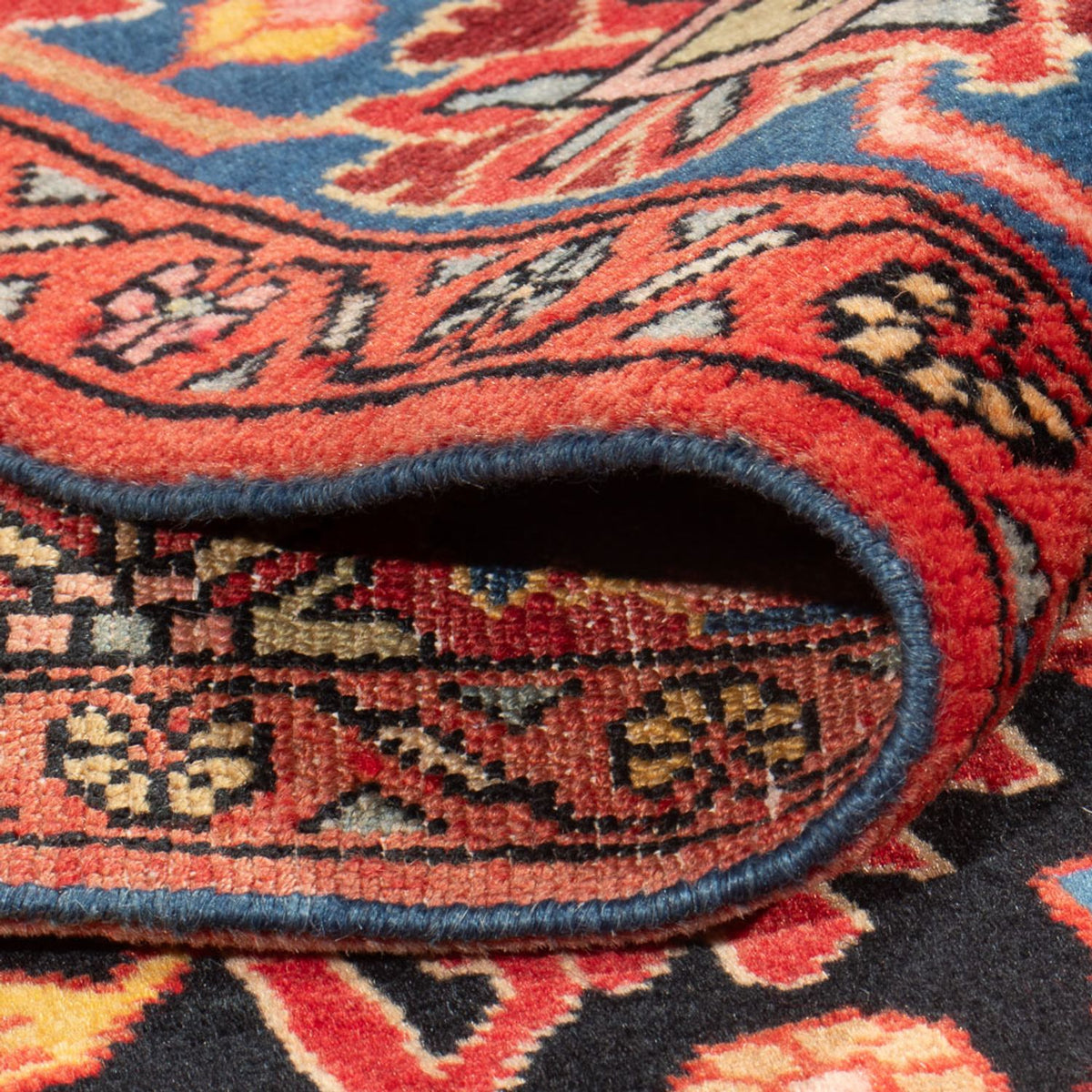 Alfombra persa - Nómada - 230 x 160 cm - rojo claro