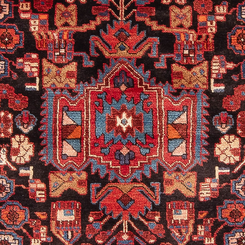 Alfombra persa - Nómada - 220 x 157 cm - azul oscuro