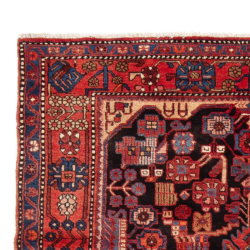 Alfombra persa - Nómada - 220 x 157 cm - azul oscuro