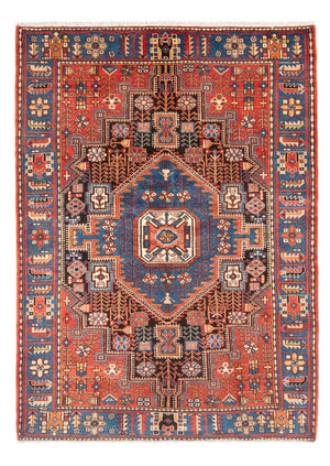 Alfombra persa - Nómada - 202 x 150 cm - azul