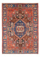 Alfombra persa - Nómada - 202 x 150 cm - azul