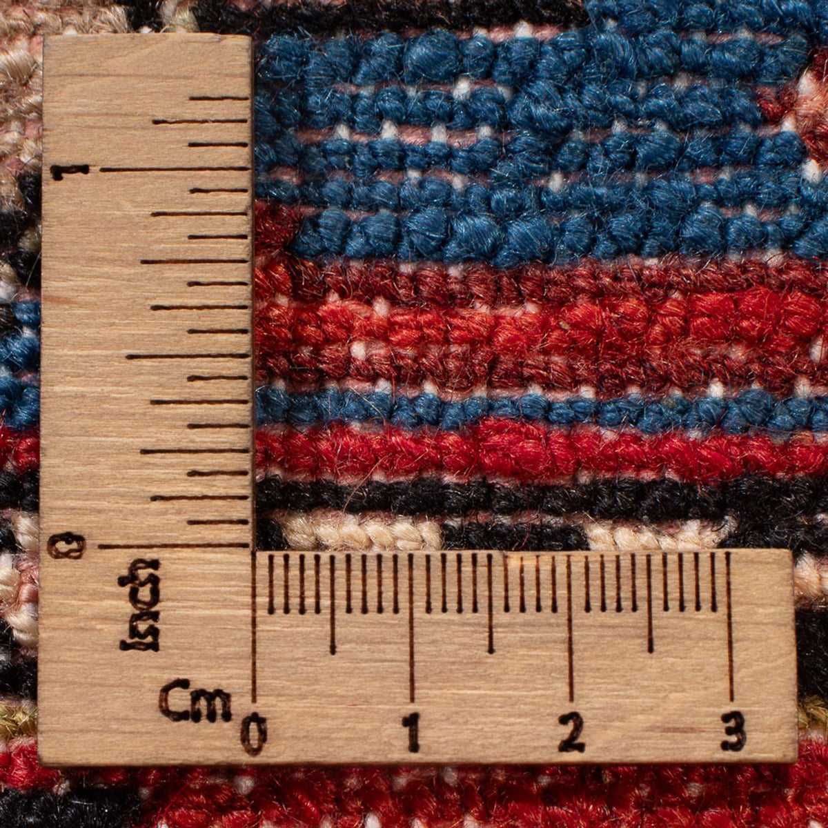 Alfombra persa - Nómada - 202 x 150 cm - azul