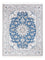 Alfombra Persa - Nain - Real - 196 x 150 cm - azul