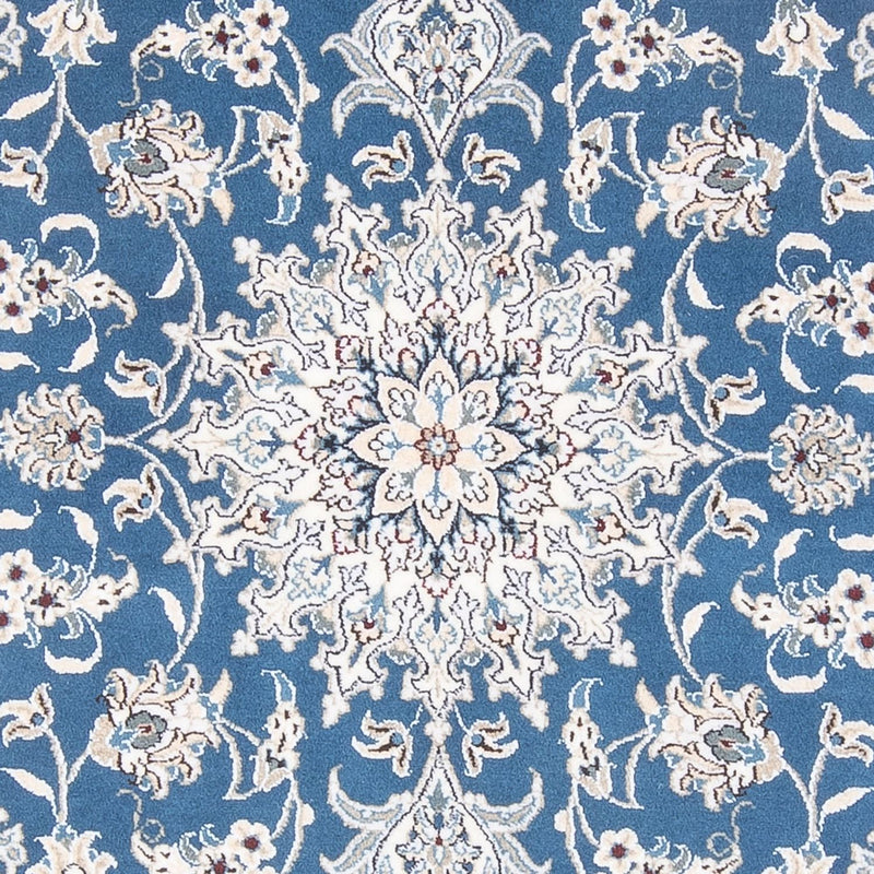 Alfombra Persa - Nain - Real - 196 x 150 cm - azul