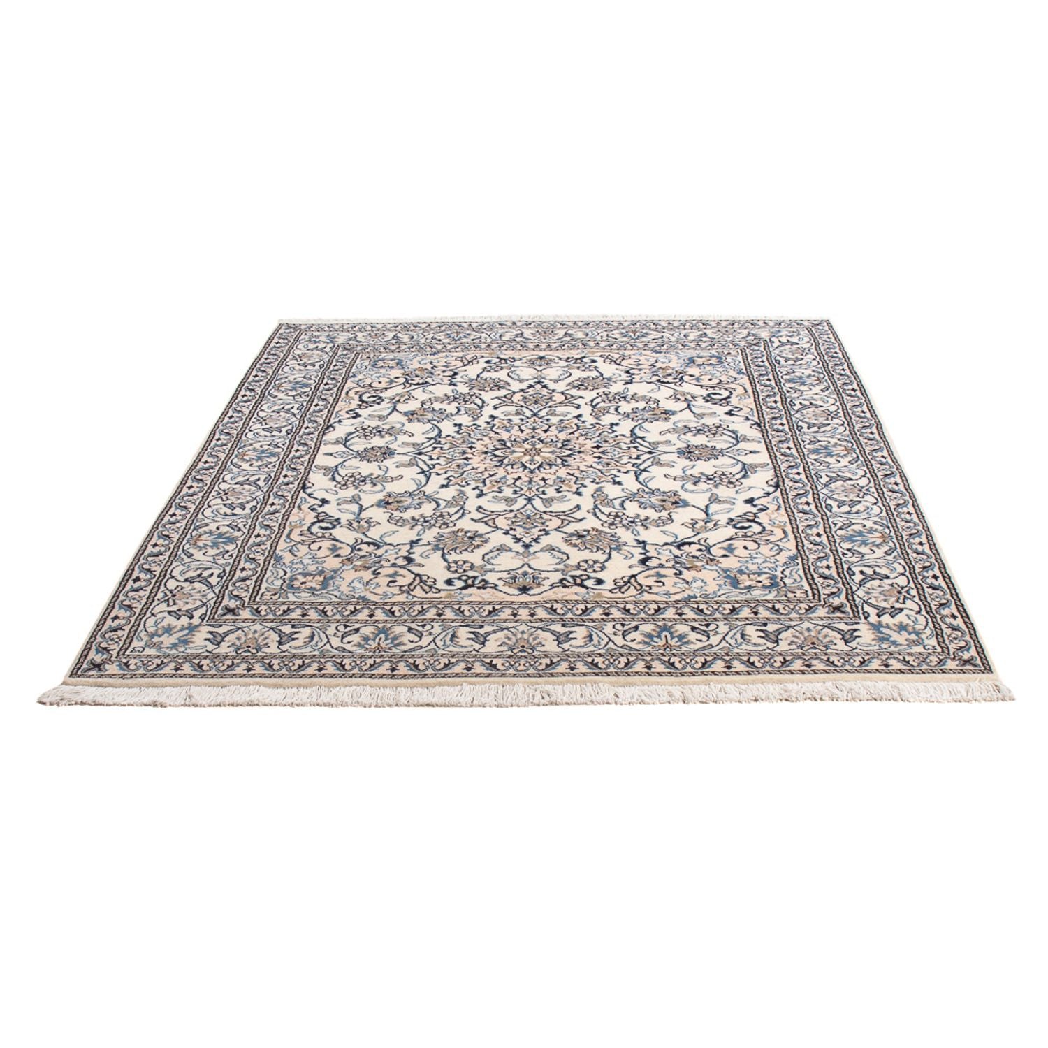 Alfombra Persa - Nain - Real - 190 x 150 cm - crema