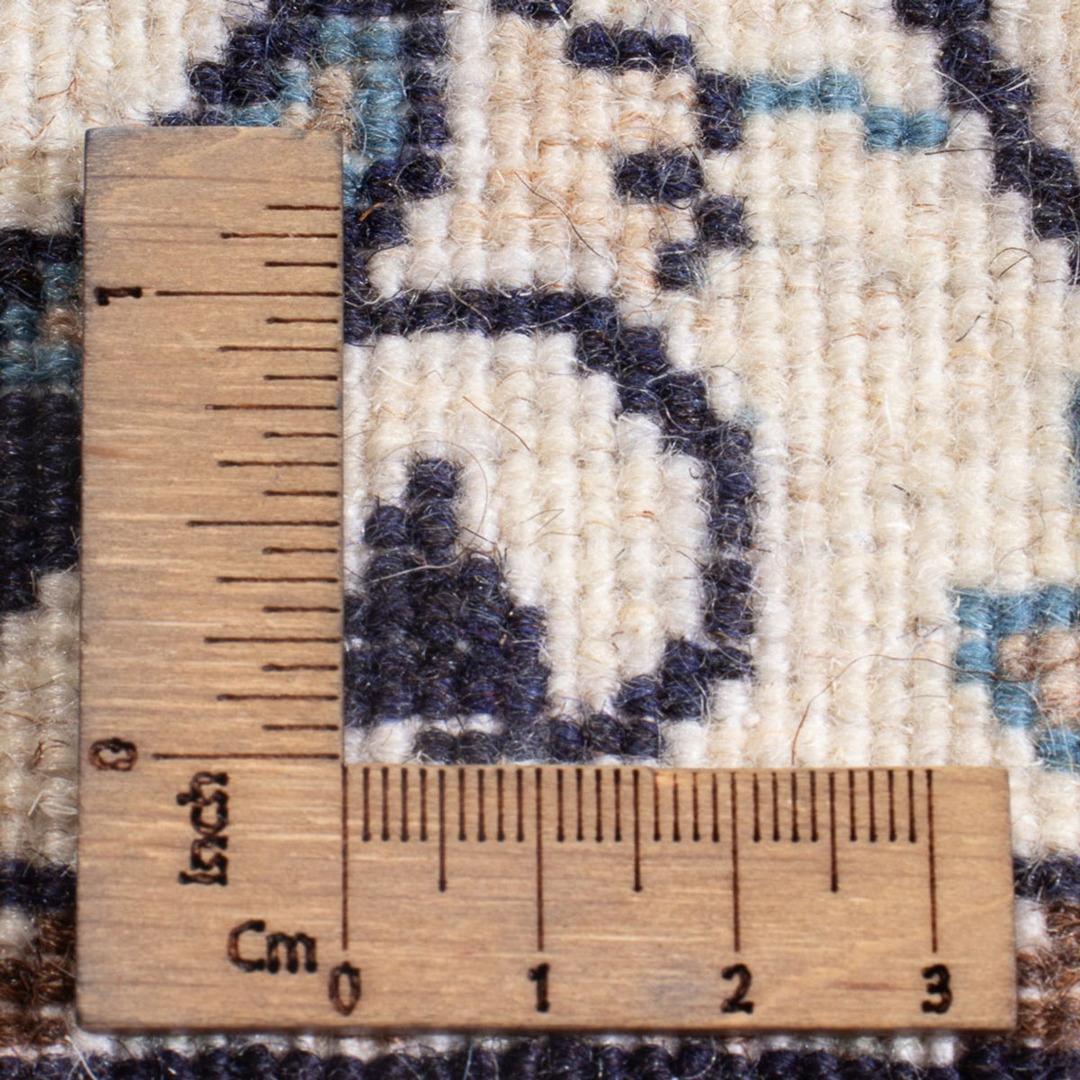 Alfombra Persa - Nain - Real - 190 x 150 cm - crema