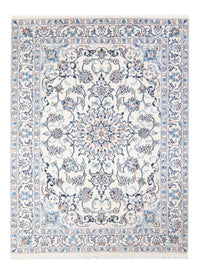 Alfombra Persa - Nain - Real - 197 x 146 cm - crema