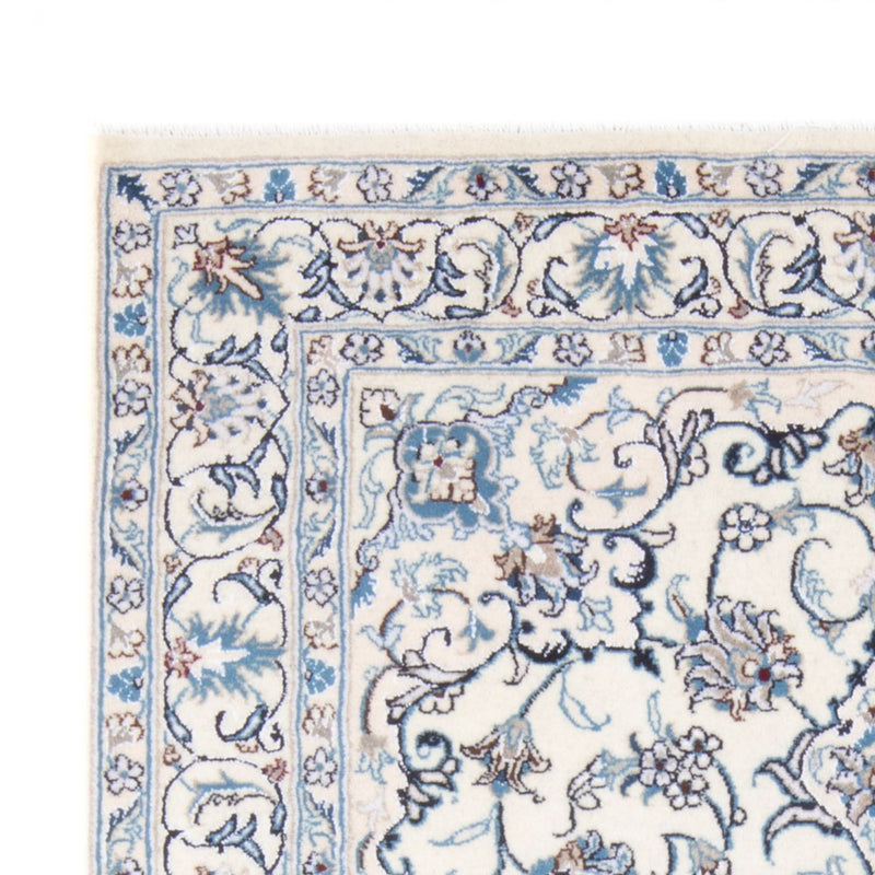 Alfombra Persa - Nain - Real - 197 x 146 cm - crema