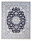 Alfombra Persa - Nain - Real - 197 x 146 cm - azul oscuro