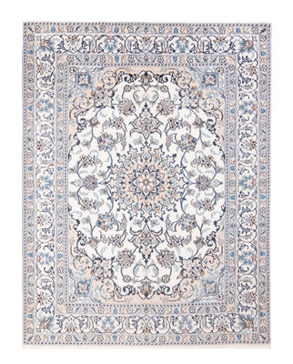 Alfombra Persa - Nain - Real - 196 x 153 cm - crema