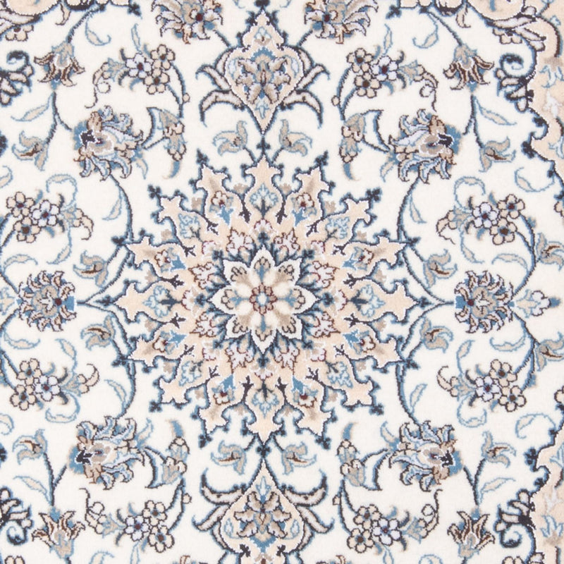 Alfombra Persa - Nain - Real - 196 x 153 cm - crema