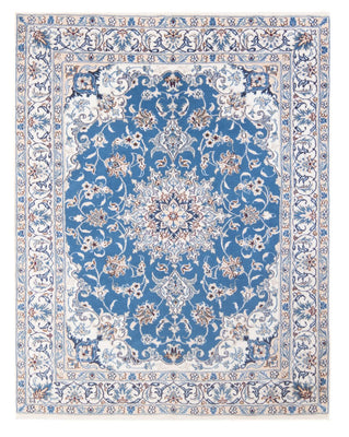 Alfombra Persa - Nain - Real - 196 x 148 cm - azul