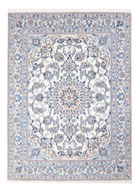 Alfombra Persa - Nain - Real - 201 x 148 cm - crema