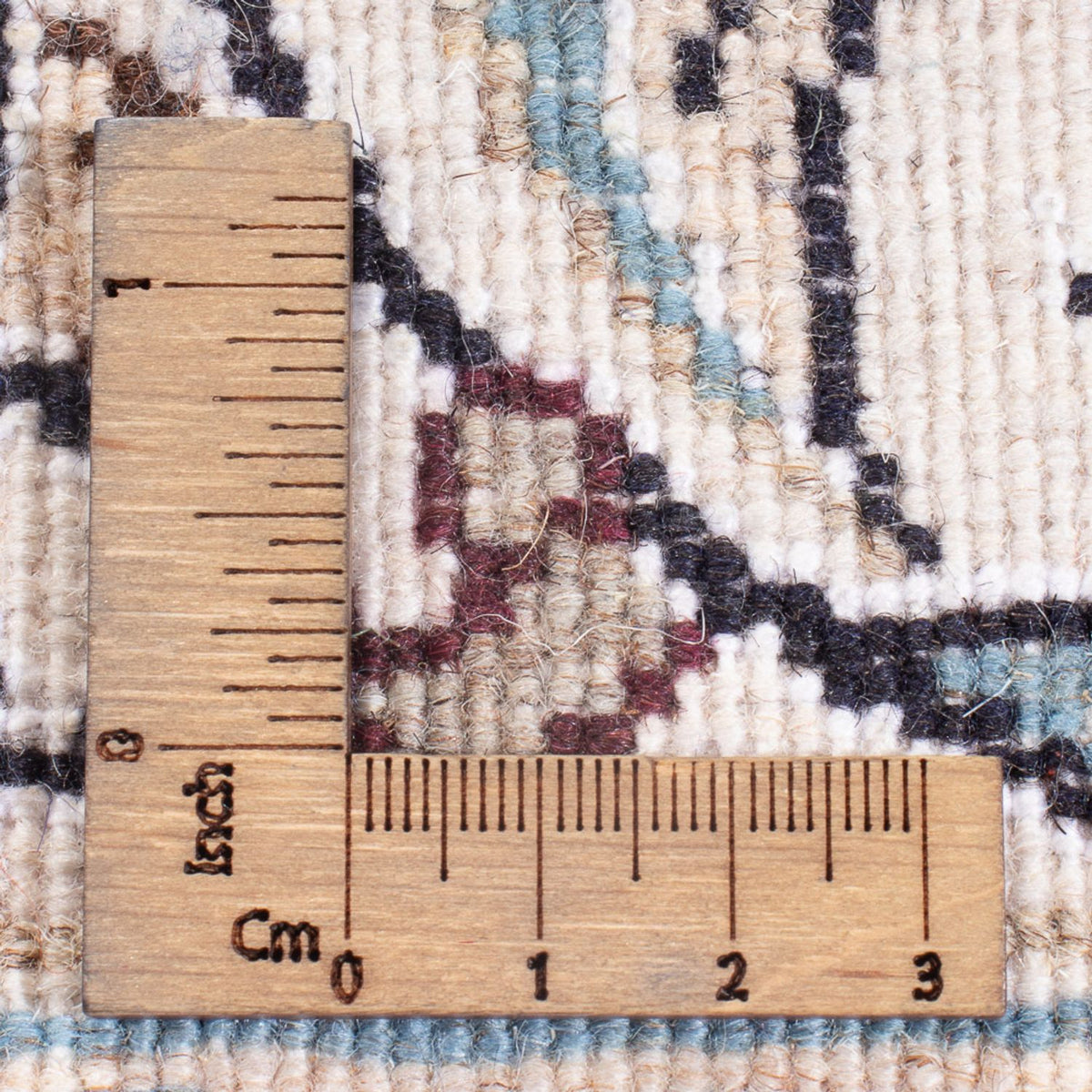 Alfombra Persa - Nain - Real - 193 x 143 cm - azul oscuro