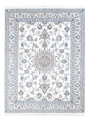 Alfombra Persa - Nain - Real - 195 x 145 cm - crema