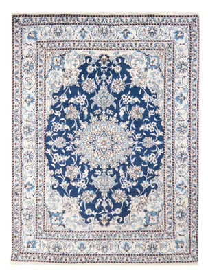 Alfombra Persa - Nain - Real - 203 x 144 cm - azul
