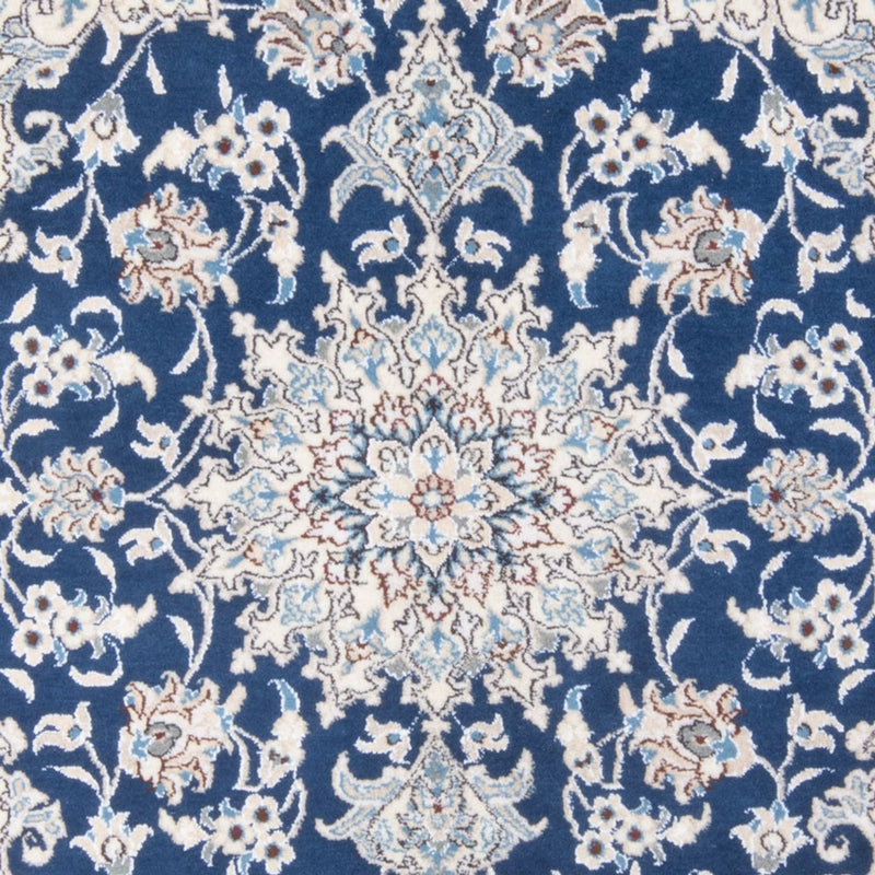 Alfombra Persa - Nain - Real - 203 x 144 cm - azul