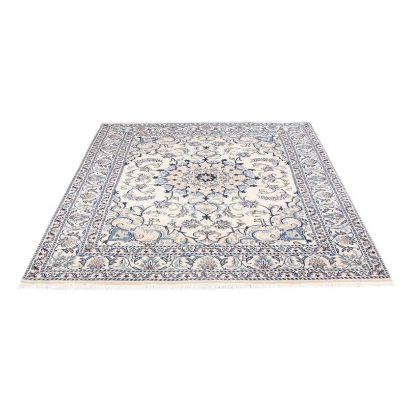 Alfombra Persa - Nain - Real - 200 x 148 cm - crema