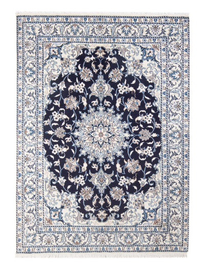 Nain - 9La Alfombra 146x202cm - Alfombra persa - azul oscuro