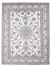 Alfombra Persa - Nain - Real - 205 x 145 cm - crema