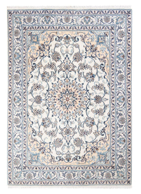 Alfombra Persa - Nain - Real - 198 x 152 cm - crema